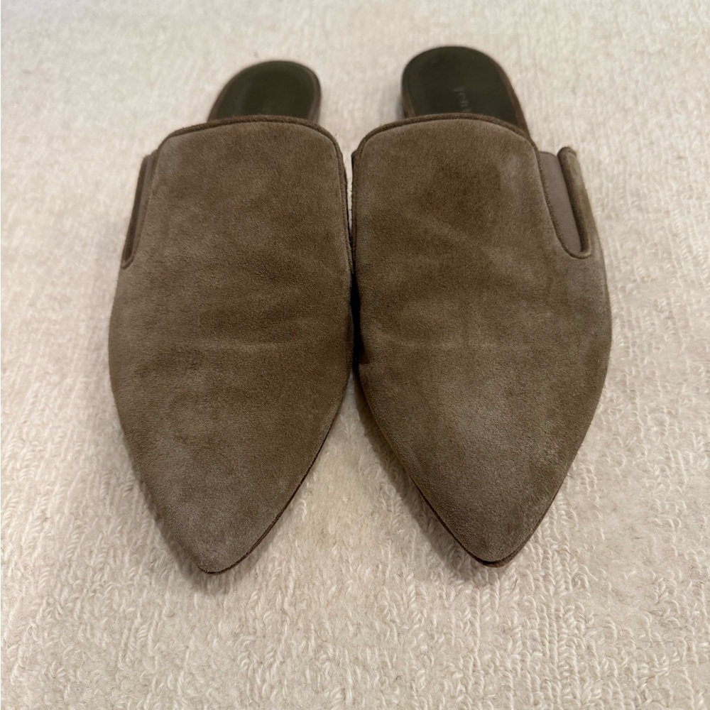 JENNI KAYNE CLASSIC SLIP ON MULE SUEDE 38